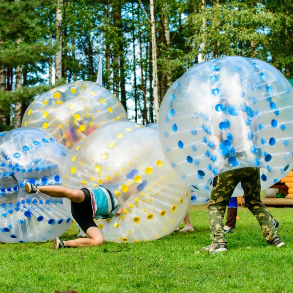 Bumper-ball hos ODG.DK Outdoor Games